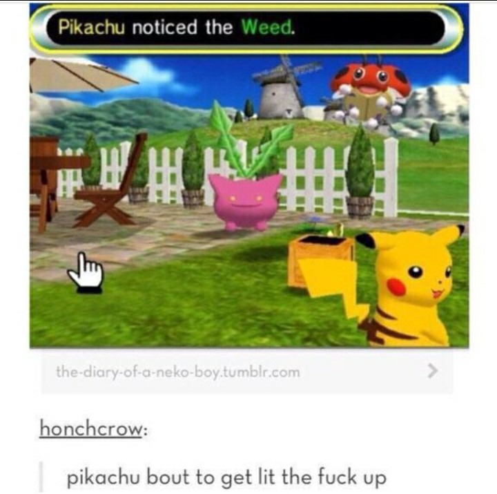 Pikachu gone - meme