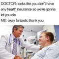 Health insurance joke