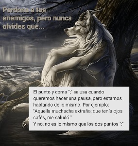 Punto y coma - meme