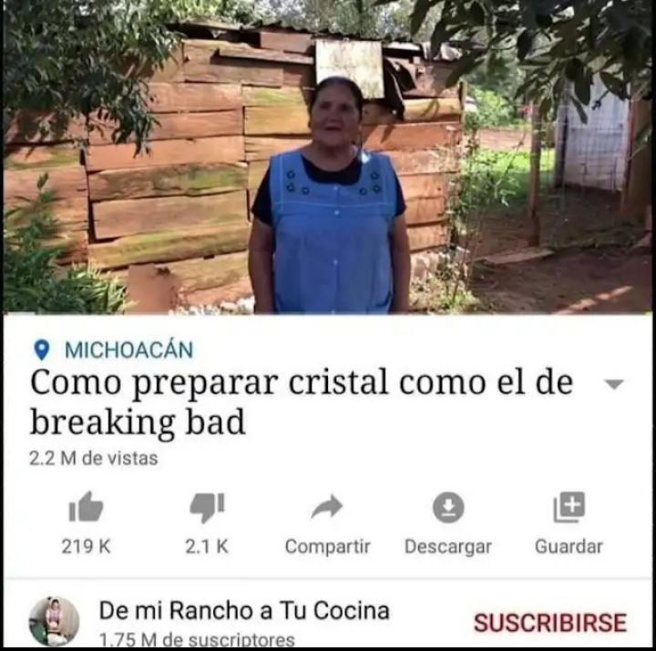 Y si existiera Breaking Good? - meme