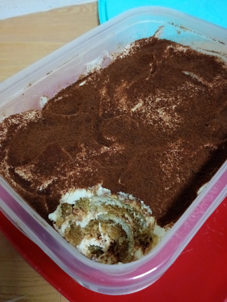 Hice mi primer tiramisú xd - meme