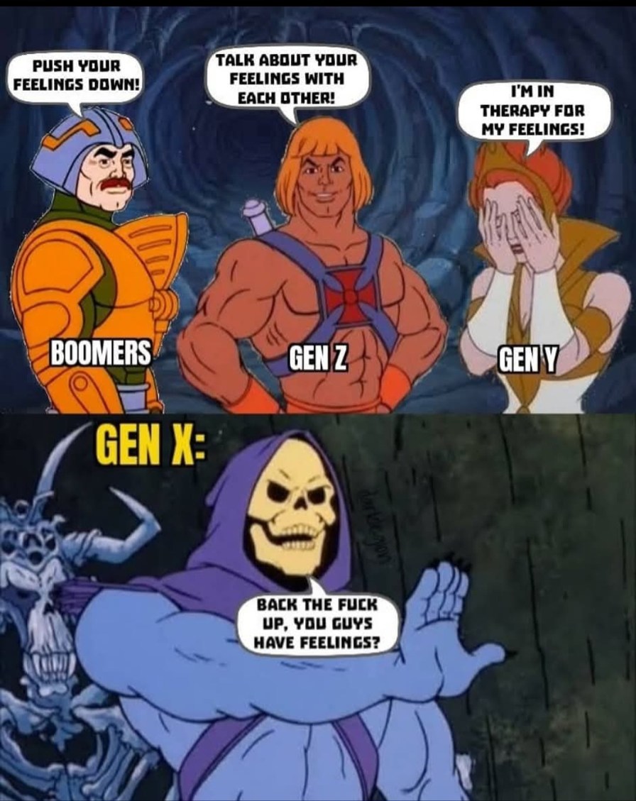 Feelings aren't real - meme
