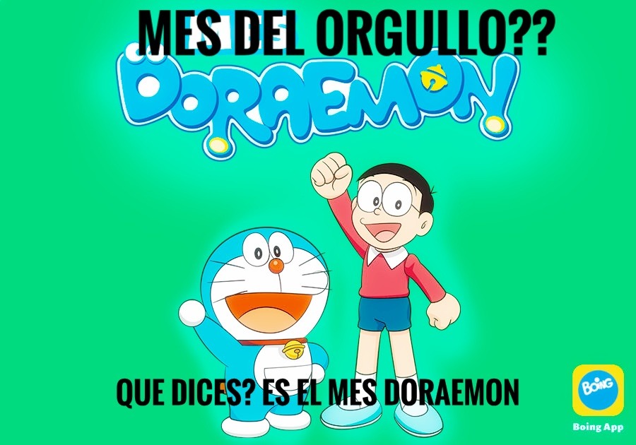 Mes de Doraemon y punto - meme