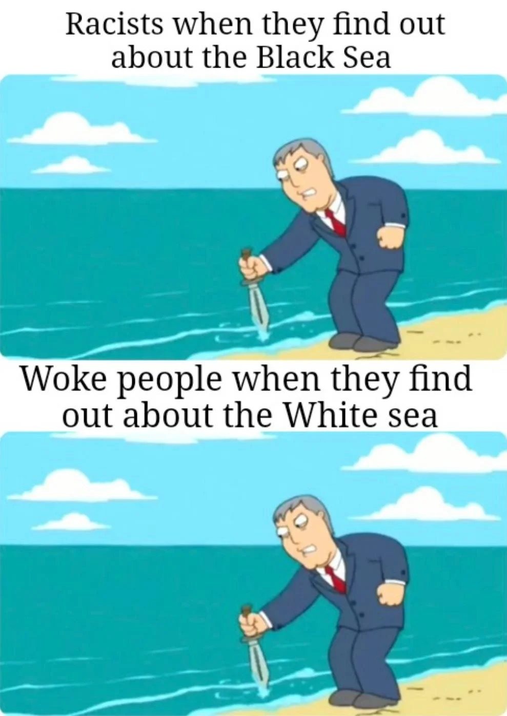 Turn them into red sea 2 and 3! - meme