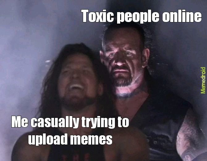Dont be toxic - meme