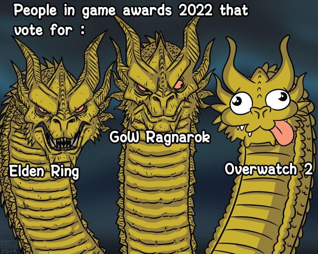 Game awards 2022 - meme