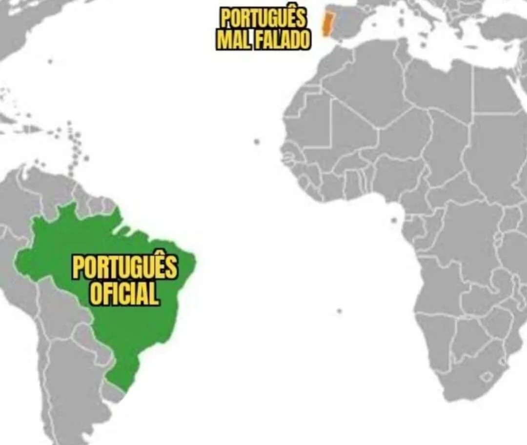 O brasileiro sempre melhora tudo - meme
