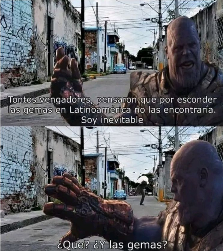 El título fue robado - meme
