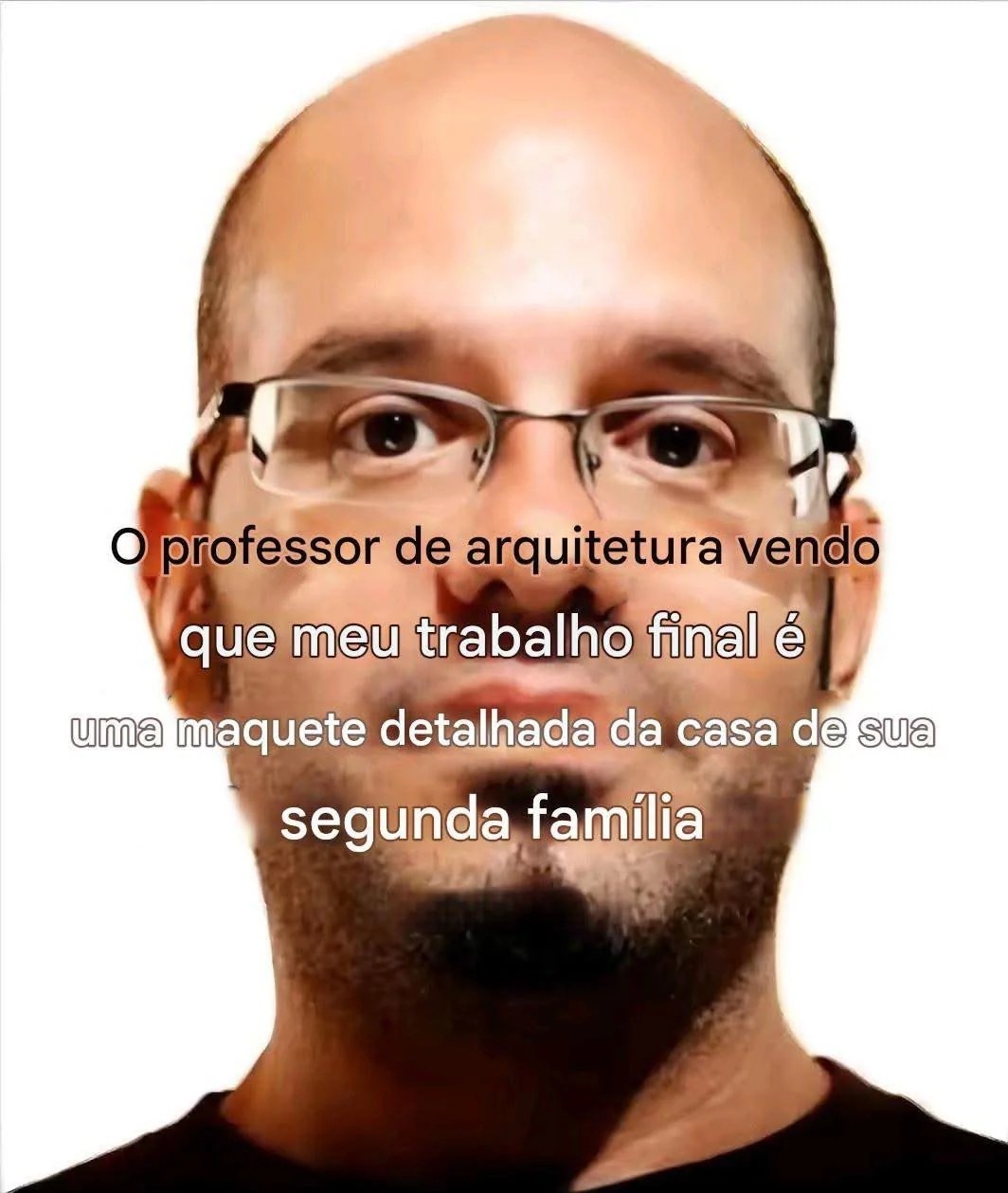 Não grita! - meme