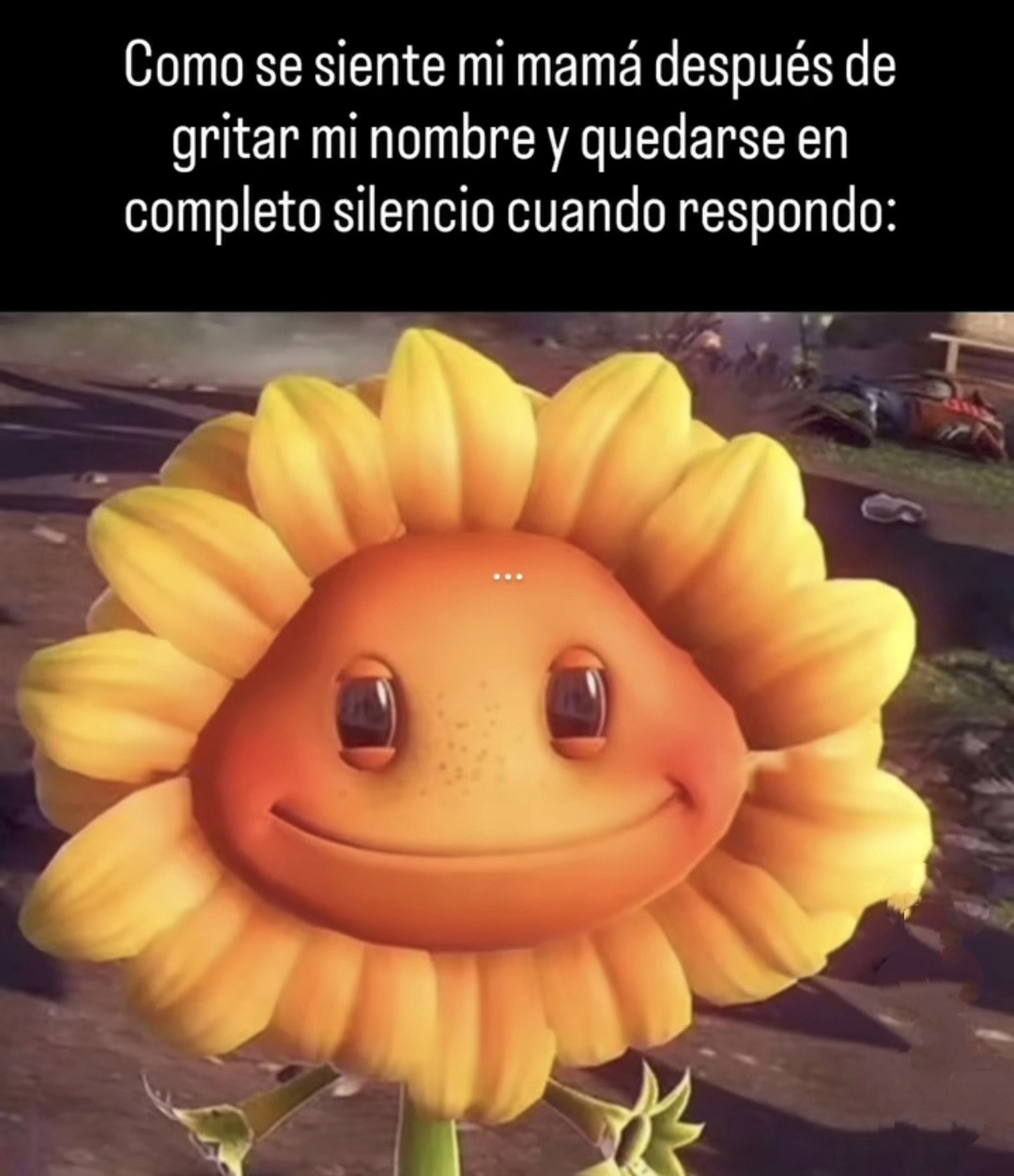 Mi madre gritando mi nombre y quedándose callada solo pa' asustarme - meme