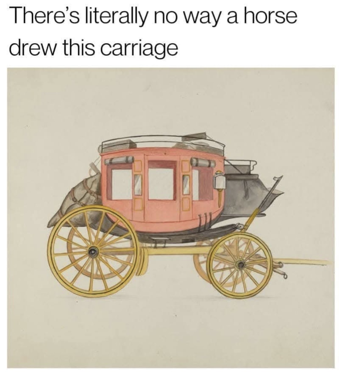 Horse Drawn Carriage - meme