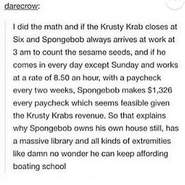 I really want to eat a krabby patty - meme
