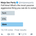Fuck you Dave