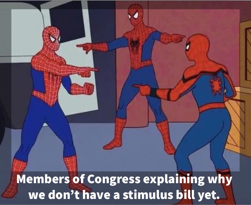 still no stimulus - meme