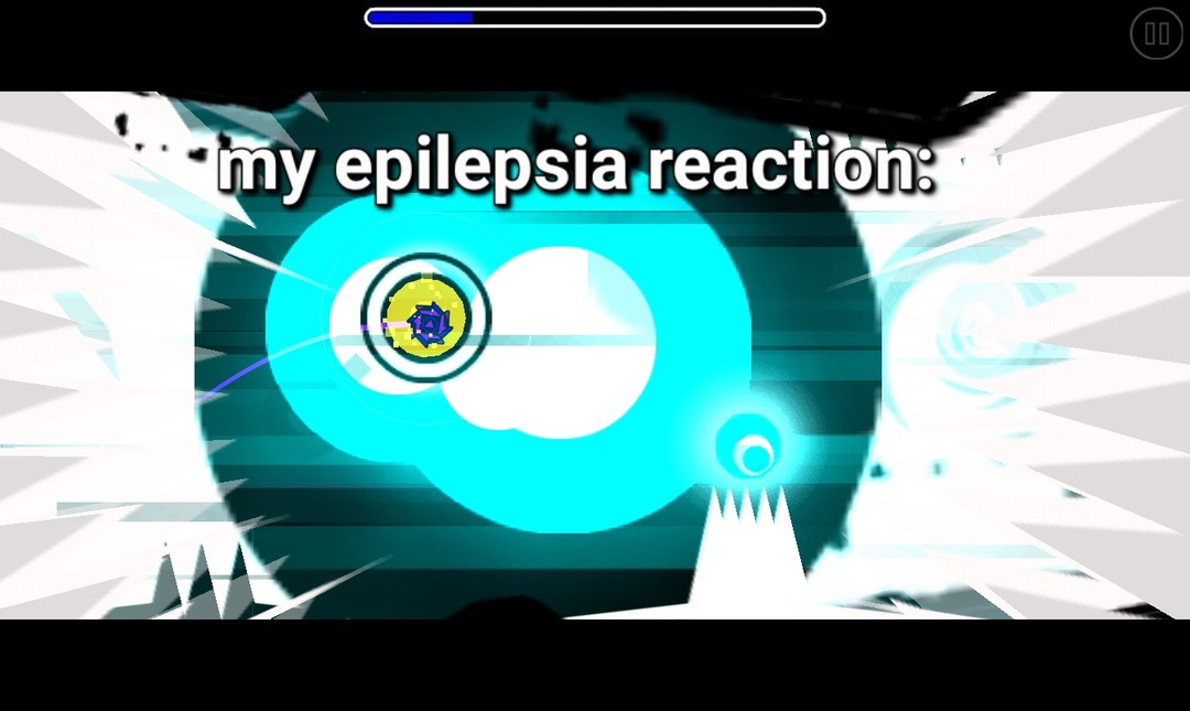 Mi reacción de epilepsia: - meme