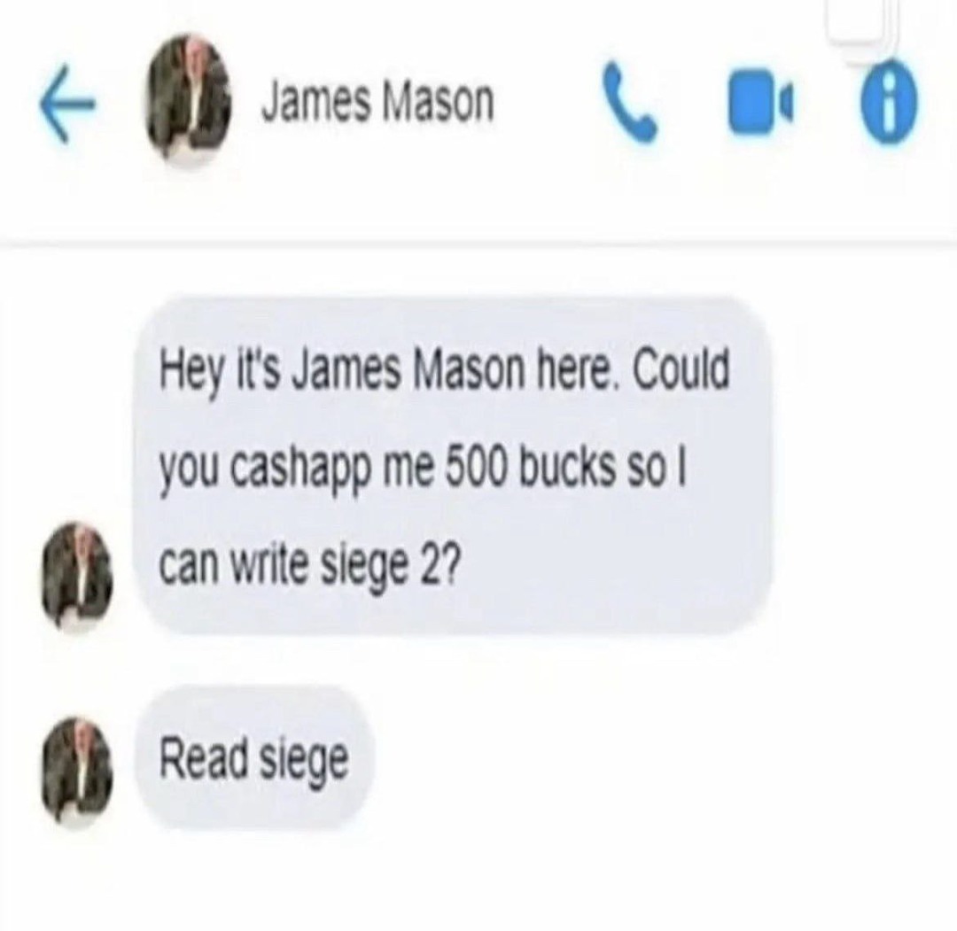 Siege 2 - meme