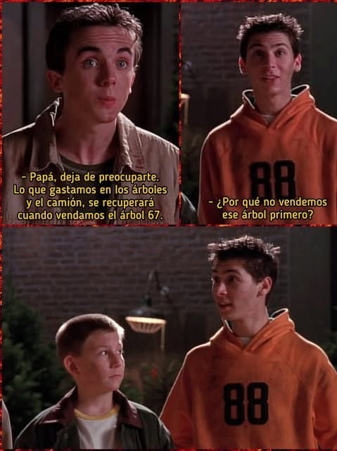 Papá, todo esto se recupera cuando vendamos el árbol... que árbol? - meme