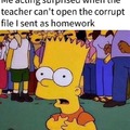 corrupt homework