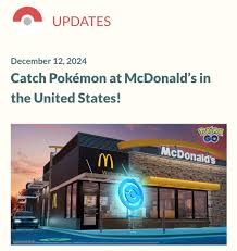 Pokémon GO has turned every US McDonald’s into a gym - meme