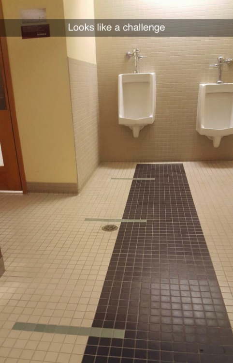 Aceptas el reto del baño público? - meme