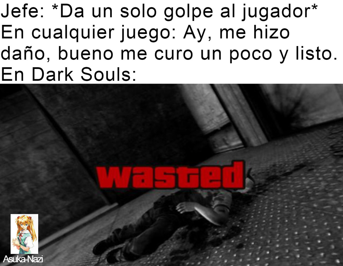 El almas oscuras - meme
