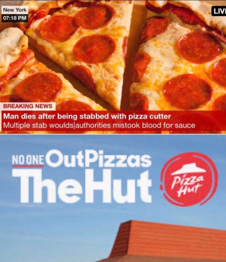 don’t mess with Pizza Hut - meme