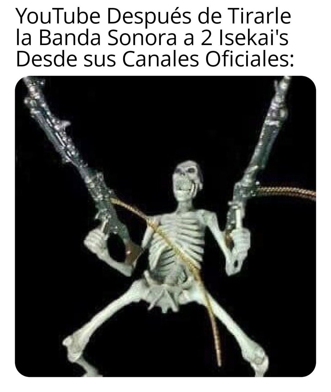 Esqueleto ANTI-PUTAKUS - meme