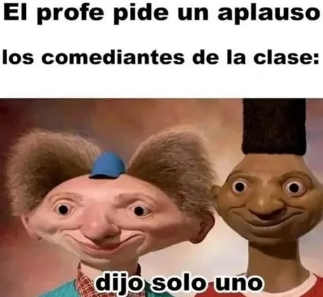 Un aplauso - meme