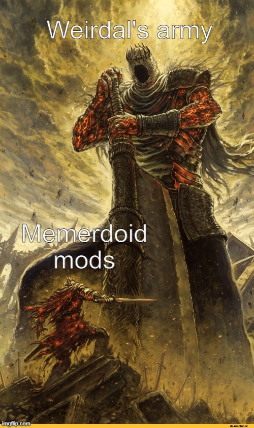 Join mod war one - meme