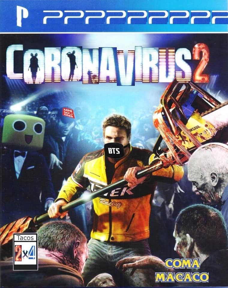 Coronavirus, el videojuego - meme