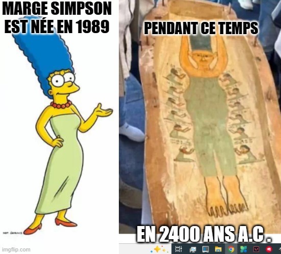 les simpson prédisent l'avenire X   les simpson predisent le passé ✓ - meme