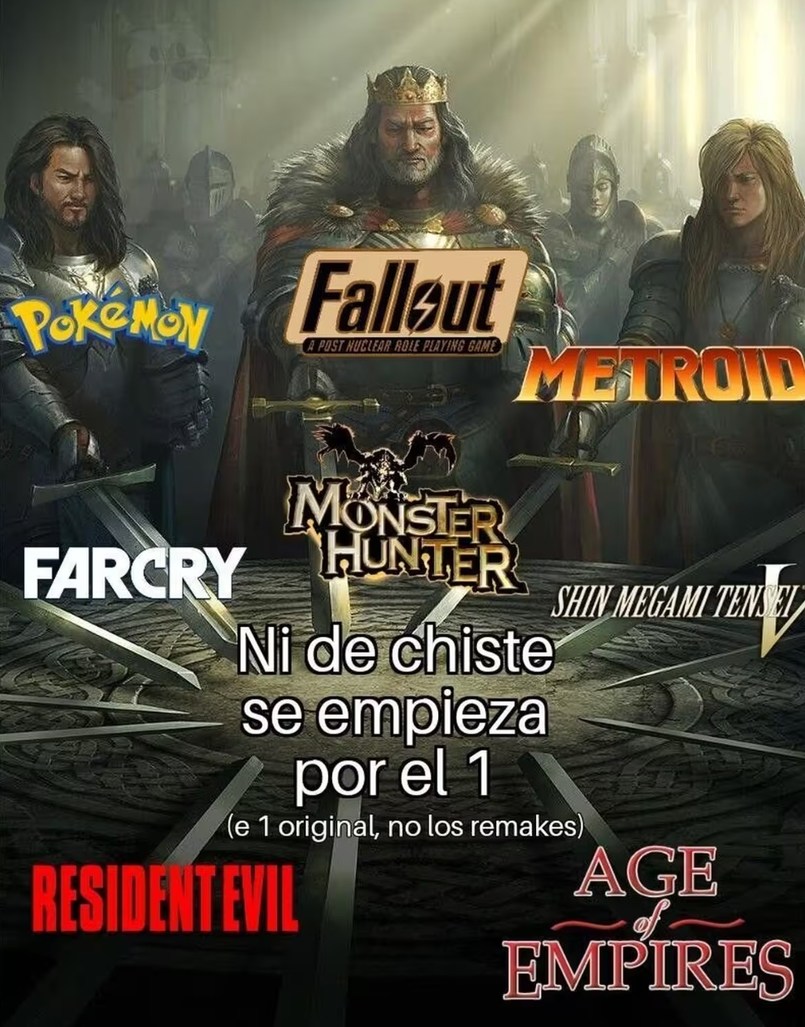 Cómo empezar una saga: no por el 1, obvio - meme