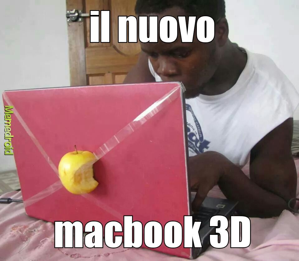 the real Macbook - meme