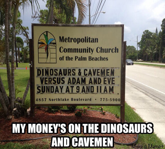 title likes dinosaurs - meme