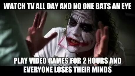 Video games are people too - meme