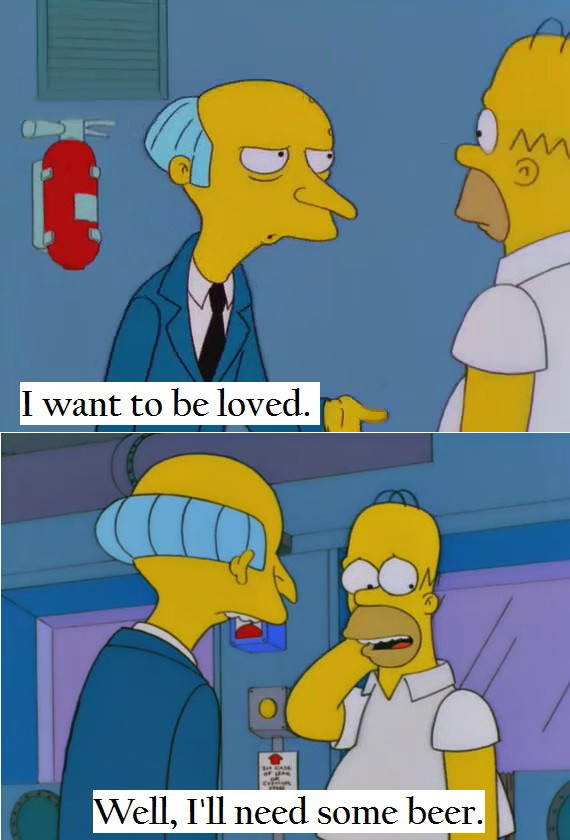 One of many Simpsons lines that I didn't understand as a kid - meme