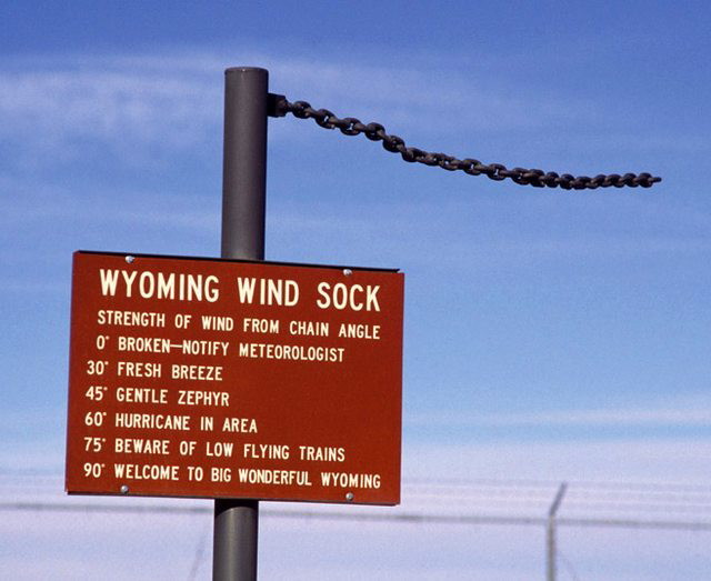 Wyoming wind sock Meme subido por soydolphin ) Memedroid