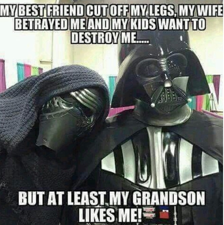 happy Vader - meme