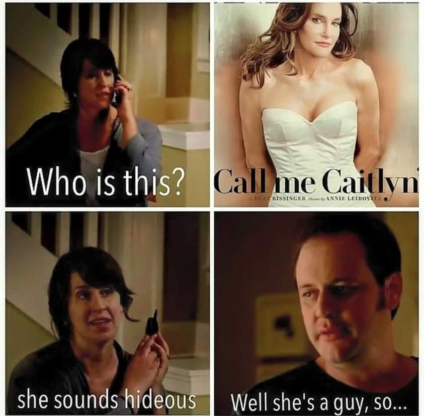 What are you wearing "Caitlyn" - meme