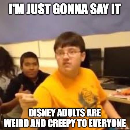 Disney Adults - meme