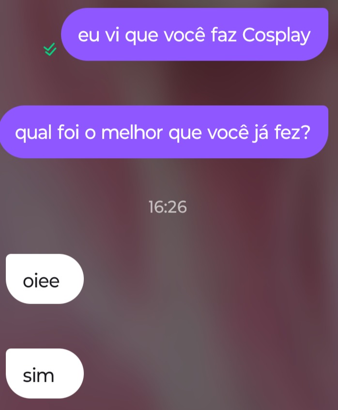 Eu tô treinando papo em aplicativo de namoro e a guria me manda uma dessas kkkkkkkkk - meme
