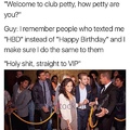 club petty