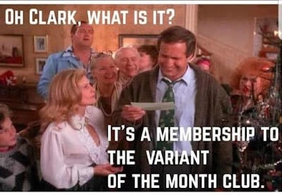 Variant of the Month Club , oh Clark! - meme