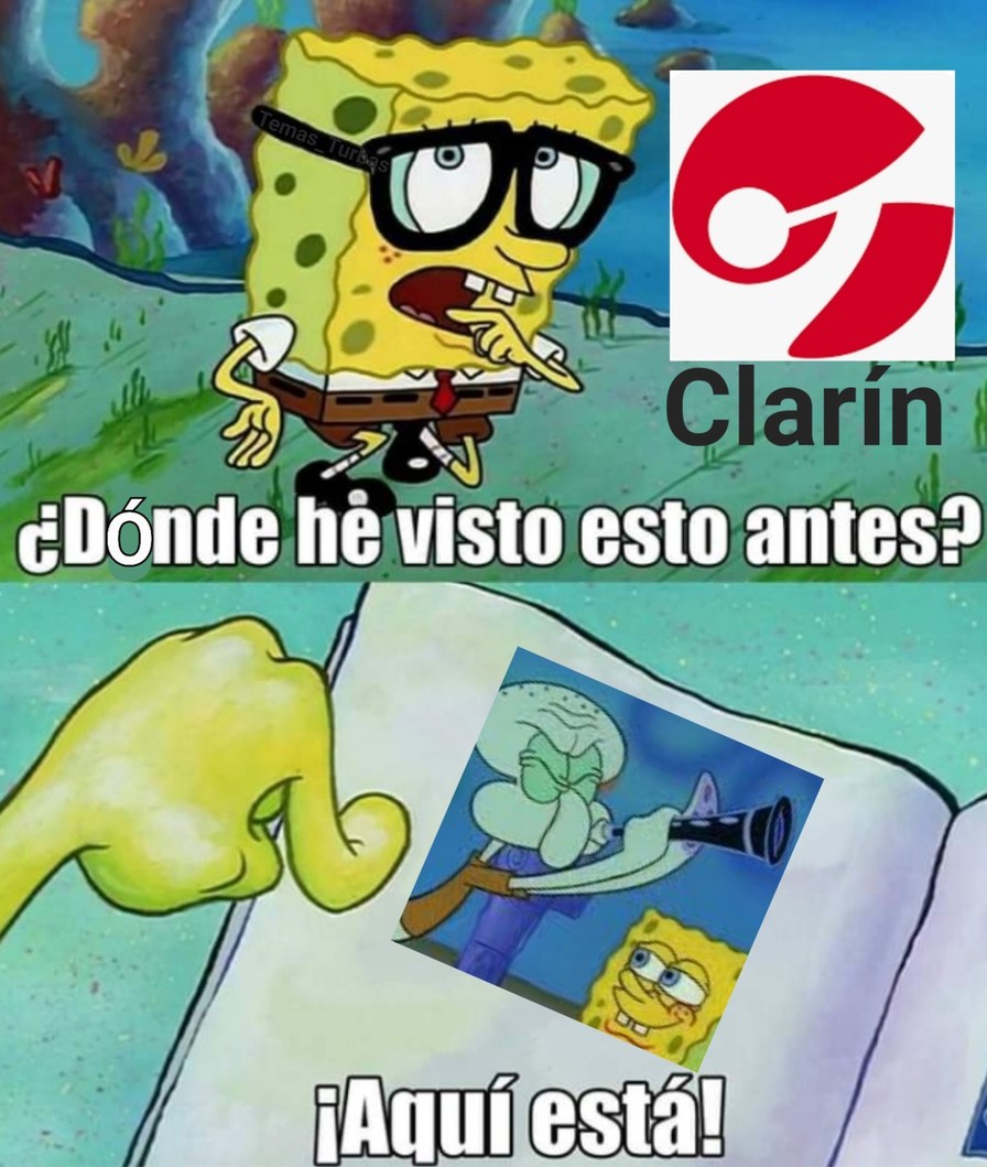 Clarín es un portal de noticias argentino. - meme