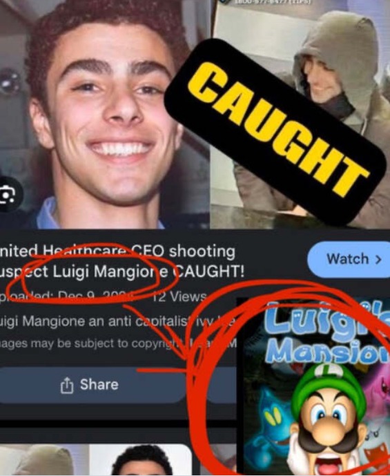 Luigi’s Mangione - meme