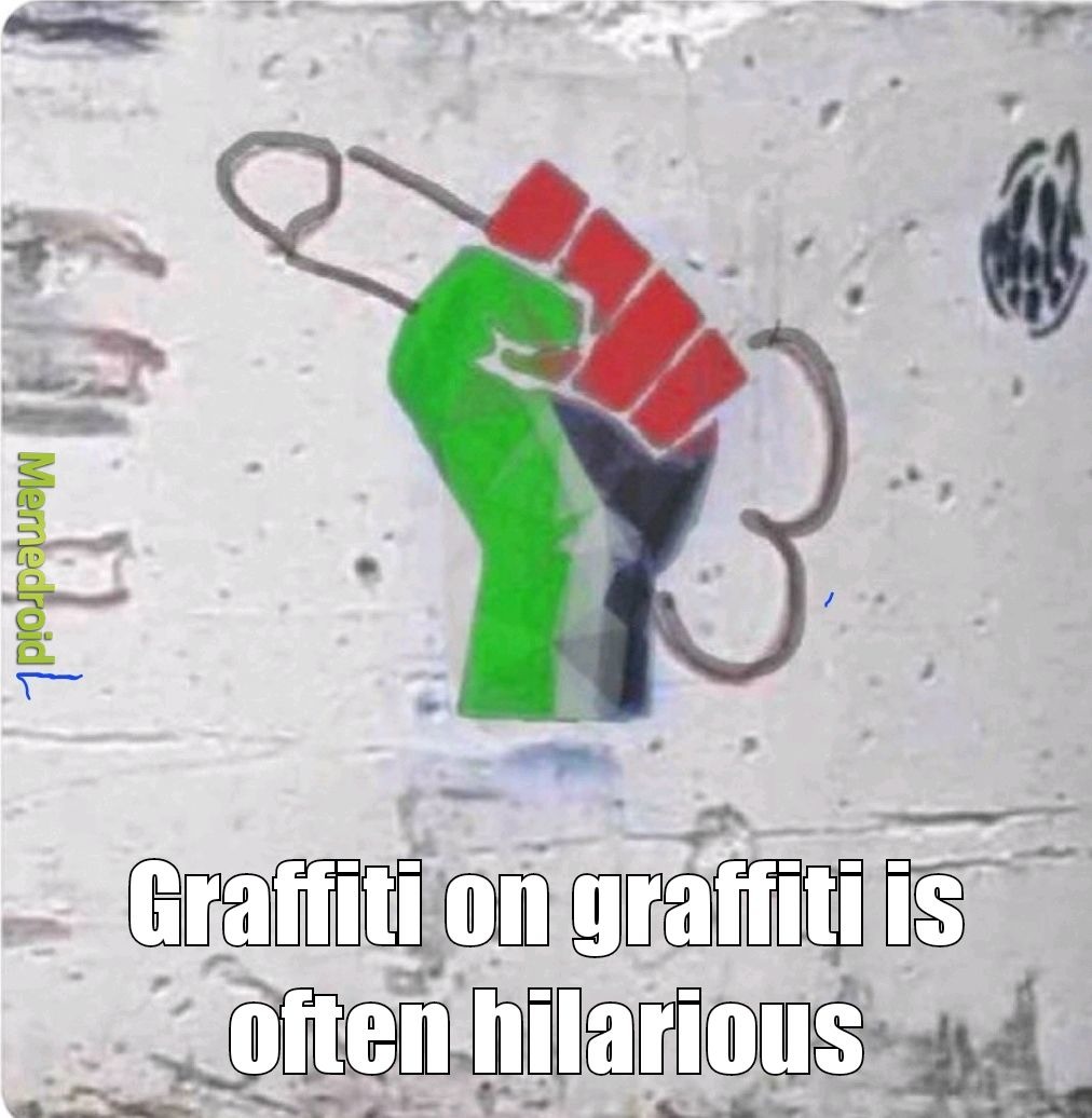 Insert graffiti - meme