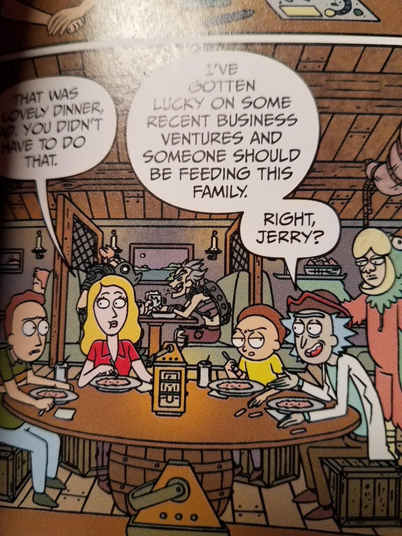 Junkrat and roadhog are in the rick and morty universe - meme