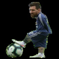 Messi chiquito PNG