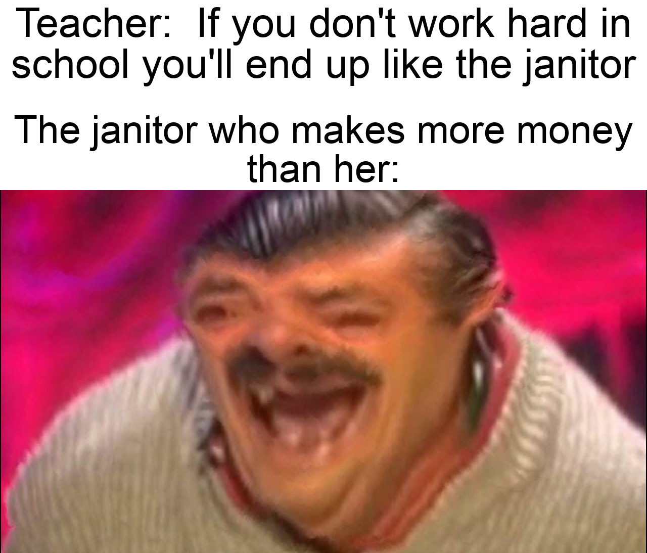Maybe you shouldn't listen to your teacher sometimes - meme