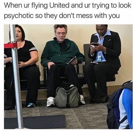 Flying United - meme